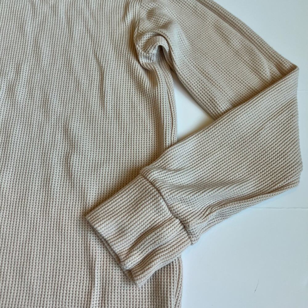 Posh Peanut Waffle Pajama Top - Picture 4 of 7